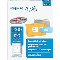 Pres-a-Ply Labels (PRFIX), 1